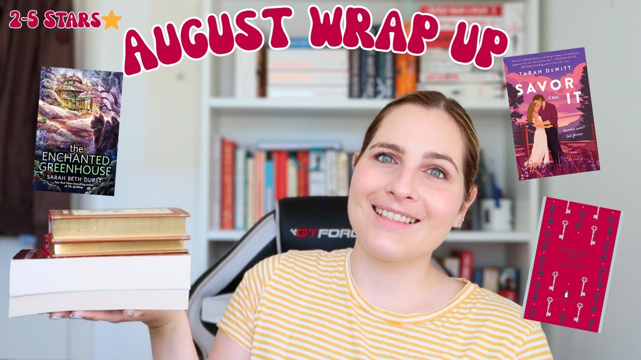 small-town romance, cozy fantasy & classics 📚 August wrap up