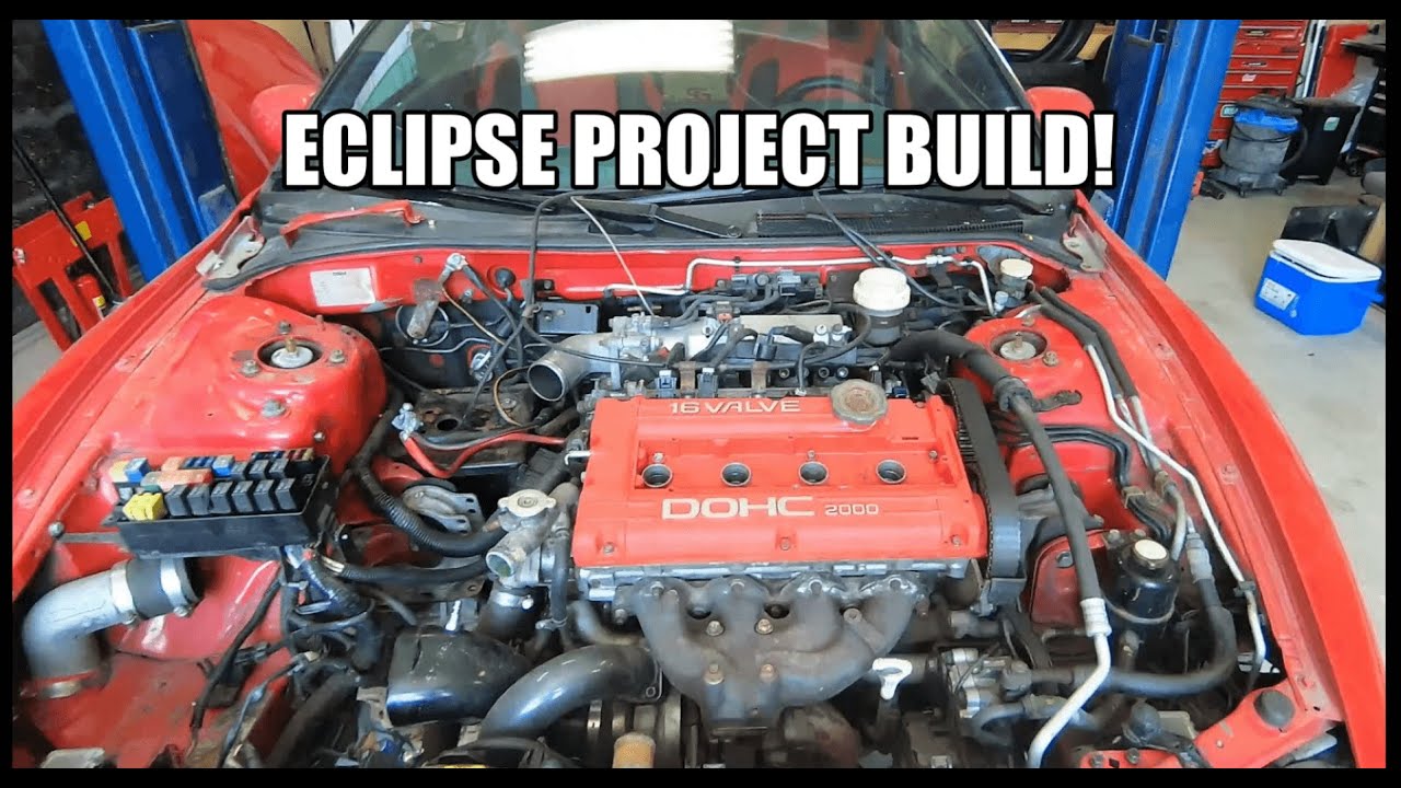Eclipse Tear Down!! - We surgically remove the 4G63T from the GST. Prepping for heavy horsepower.