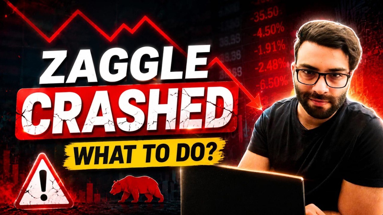 Zaggle Prepaid 20% Lower Circuit 🚨 Zaggle Prepaid q4 results | Nikhil Bharwani