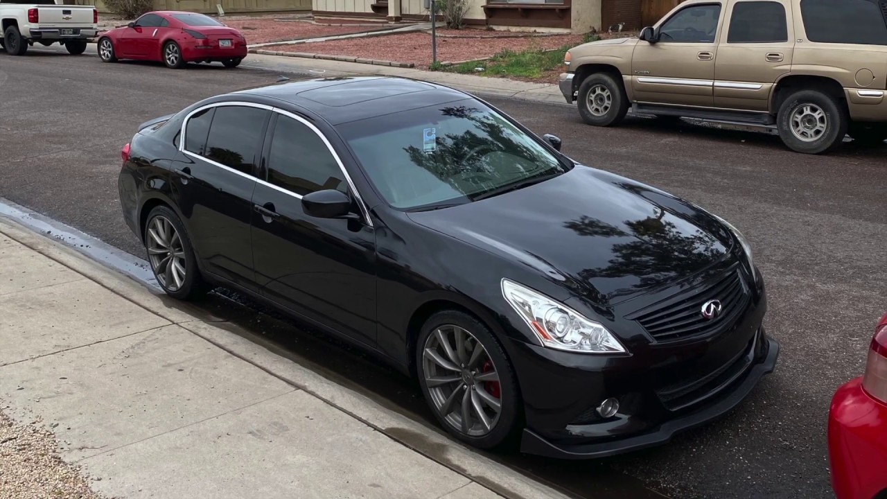 Infiniti G37 Sedan RGB Halo Headlights Build