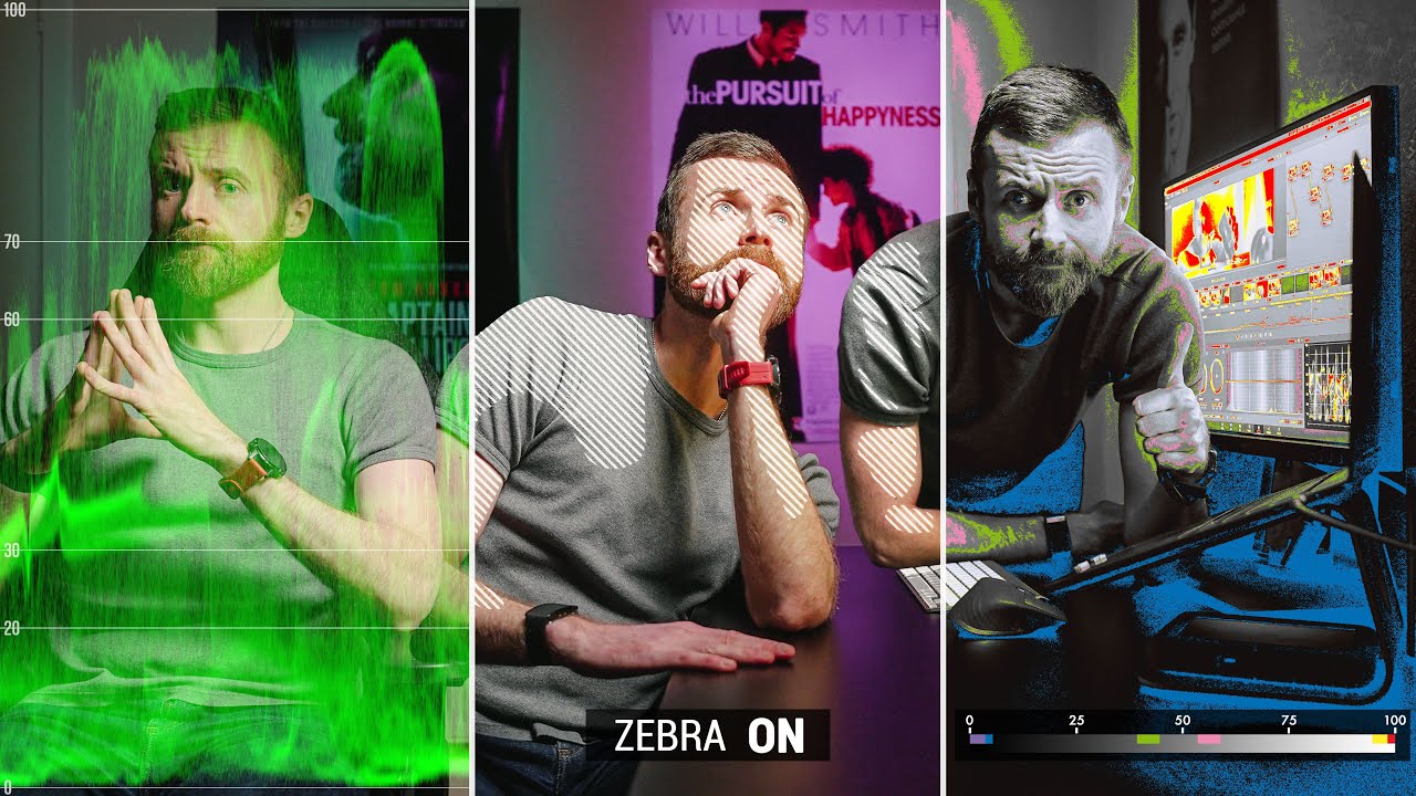 Tools to Set Perfect EXPOSURE for Video | Zebra, Waveform & False Colours
