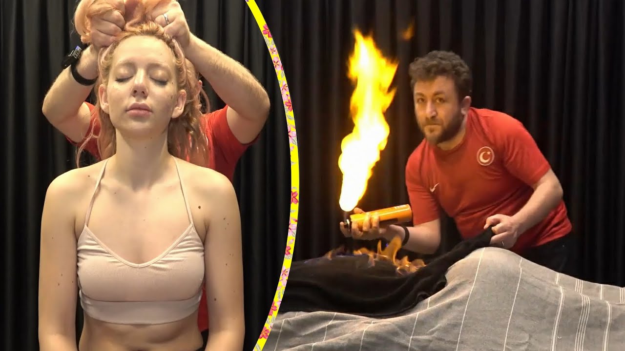 🔥 Most Relaxing Fire Massage & Crack ASMR | Full Body Deep Therapy ( Feet,Back,Belly, Armpit,Chest )