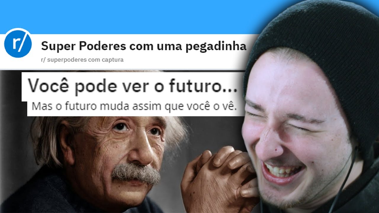 SOU AMIGO DO EINSTEIN? Reagindo a Reddits #2 (ft. @Scottonauta @cascagui )