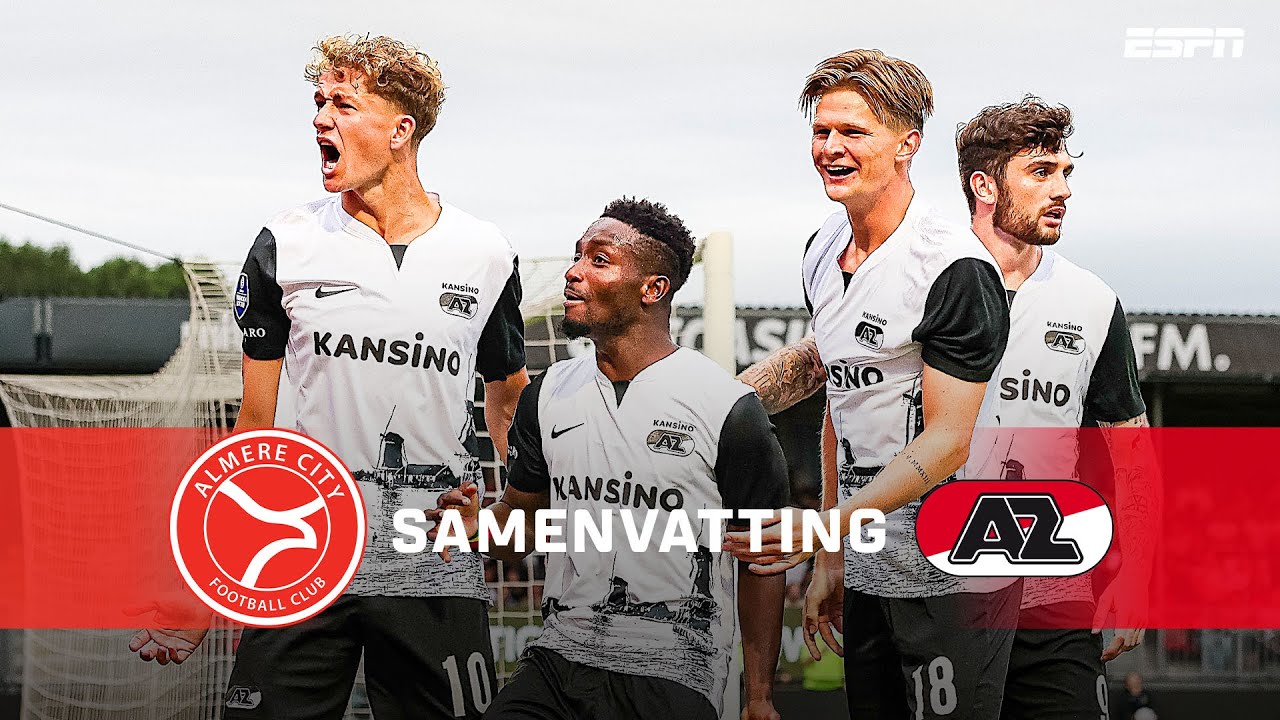🟥 DRIE RODE KAARTEN in HEET avondje Almere 🥵 | Samenvatting Almere City - AZ