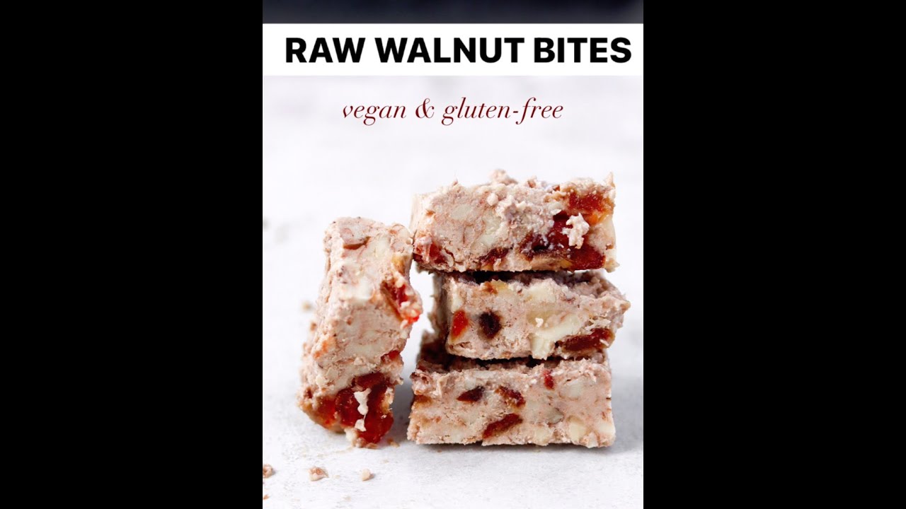 My FAVORITE Raw Vegan Dessert | quick plant based & gluten free healthy treat