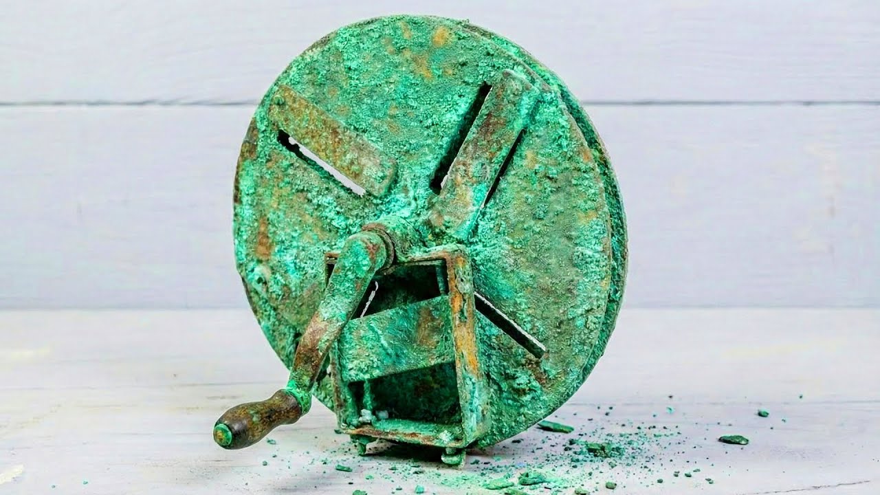 Total restoration of a strange rusted green machine found in barn | Restore TV