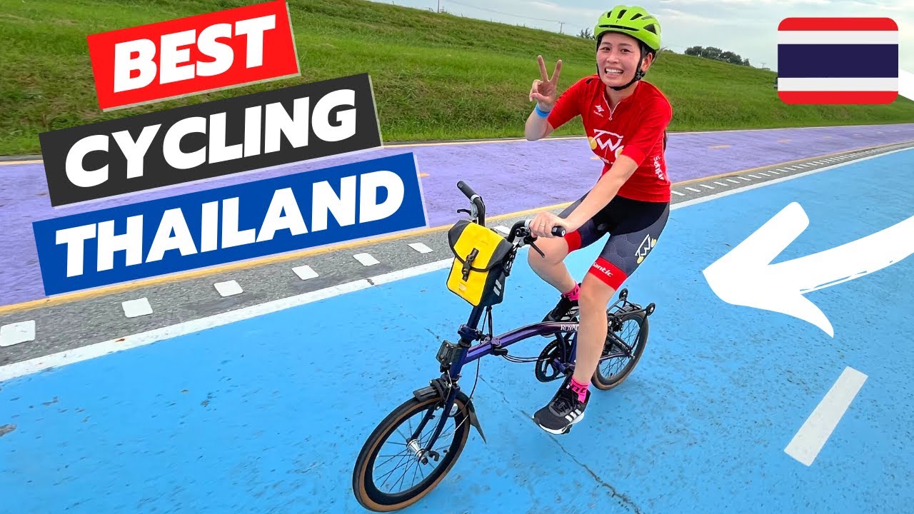 BANGKOK Sky Lane Cycling Track 🚲 Thailand Cycling Tour