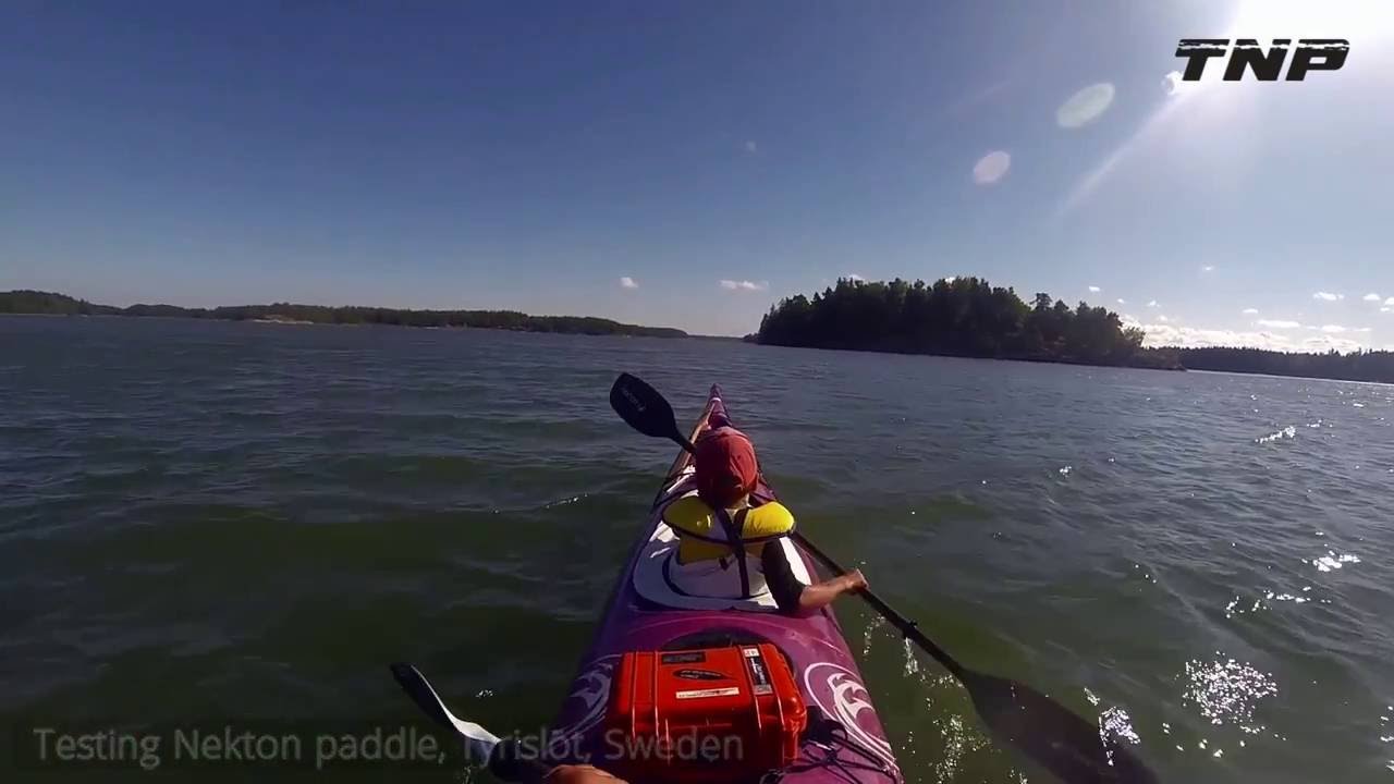 TNP Nekton paddle testing in Sweden
