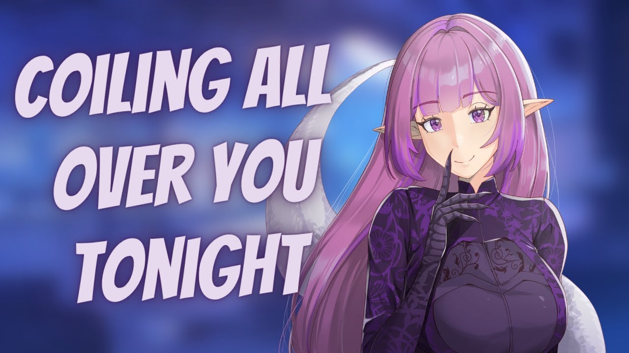 Lamia masseuse coils you all over (F4A) [ASMR] [Coiling] [Lotion ear massage] [Sleep aid]