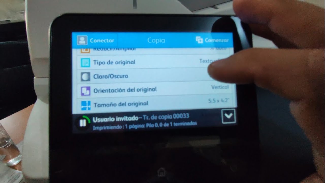 Ine o credencial  de ambos lados en versalink B405.C405. 6515..