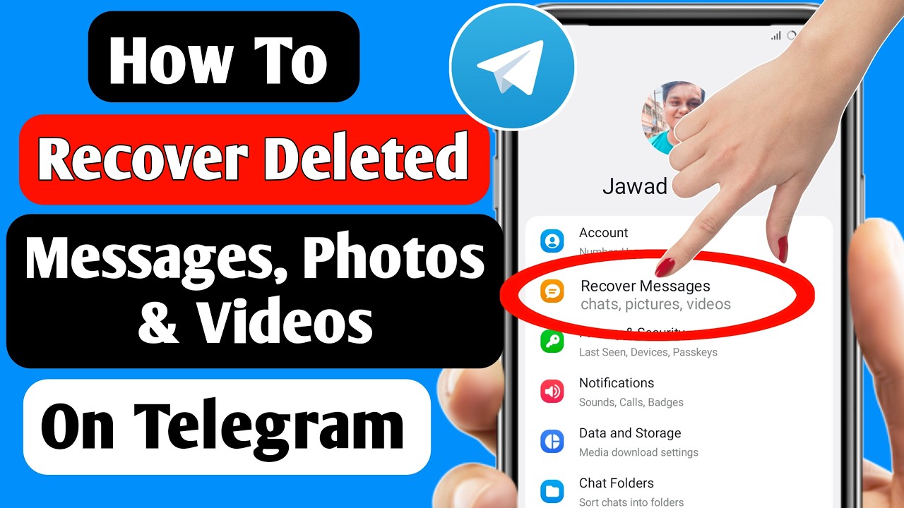 How To Recover Deleted Telegram Message, Chats, Pictures and Videos (Method 2026)