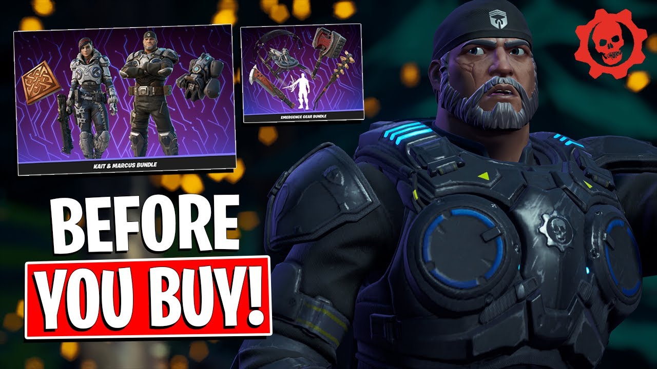 *NEW* Kait & Marcus Skins | SOLID COMBOS | Gears of War x Fortnite