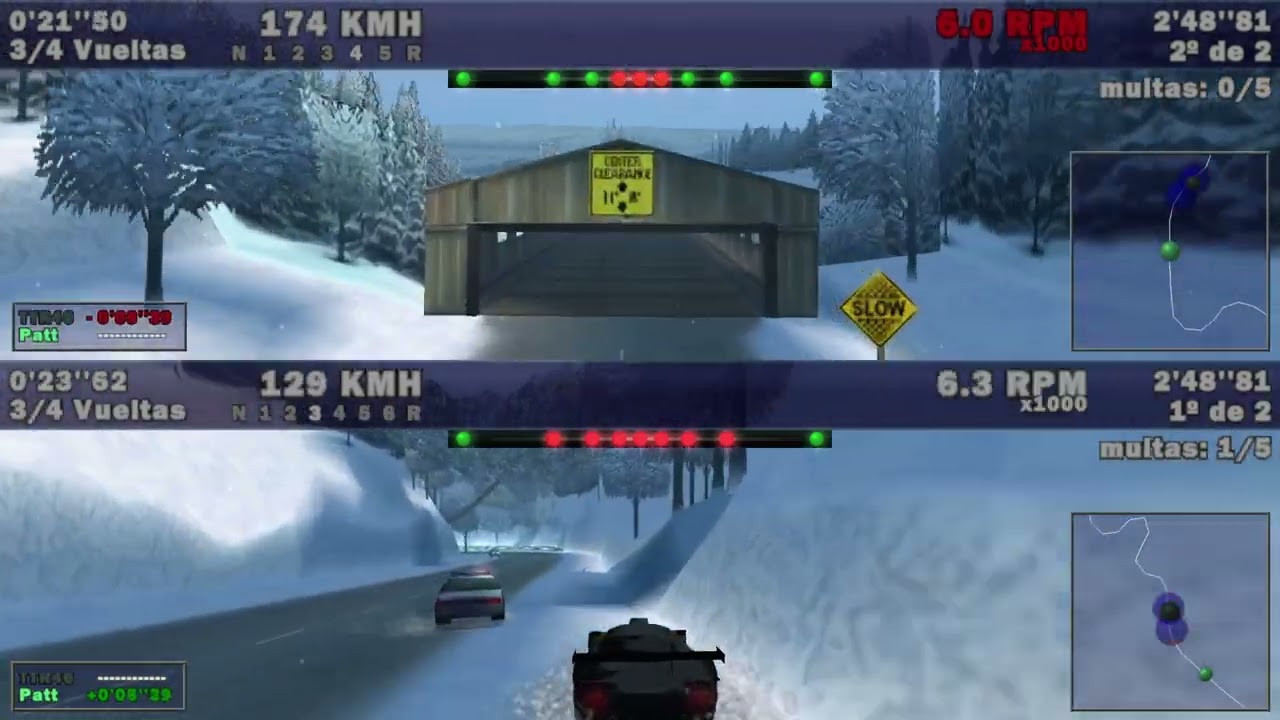 GENTE POR FIN CUMPLÍ xD Need For Speed 3: Hot Pursuit (PC) - (2 Jug) Country Woods - Patt vs Ttr46 🏎