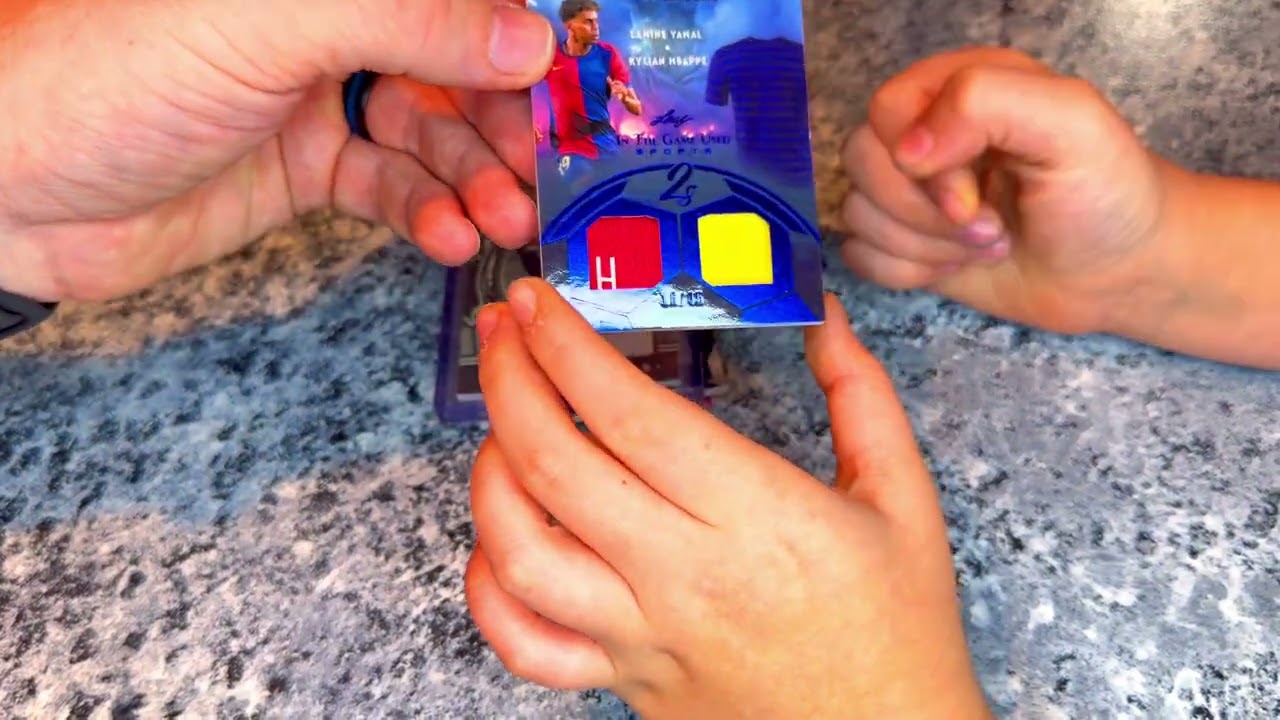 2025 Leaf In The Game Used Sports Hobby Box Opening.  Insane cards!  🔥 