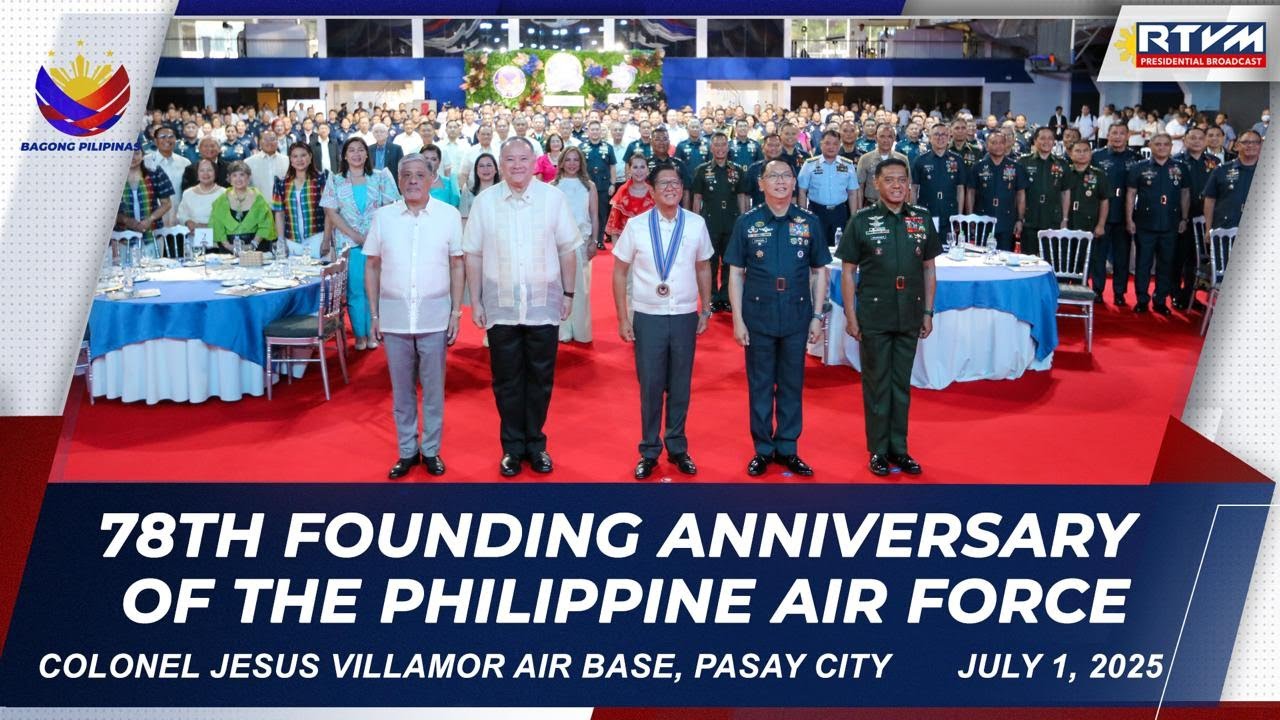 78th Founding Anniversary of the Philippine Air Force 7/01/2025
