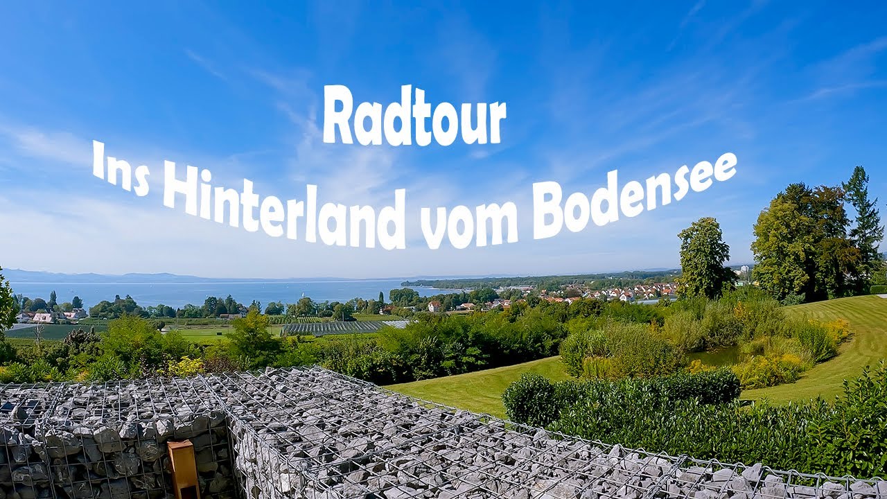 Radtour In das Hinterland vom Bodensee