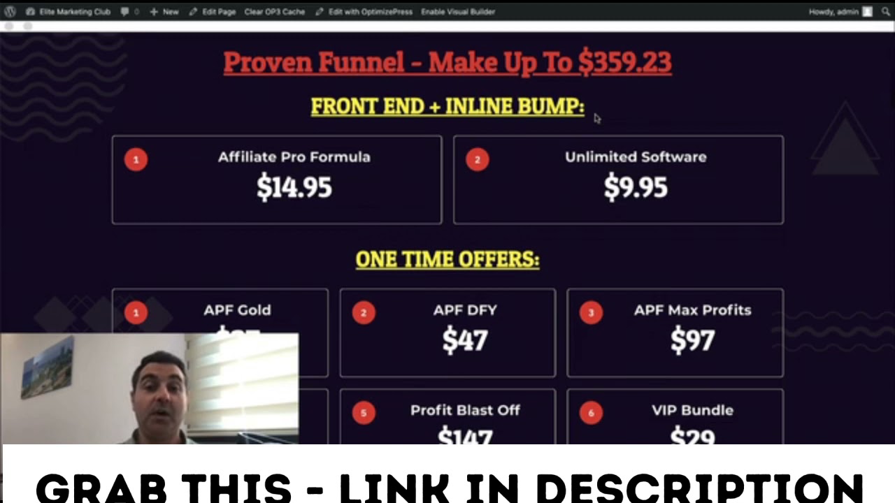 Affiliate Pro Formula Review