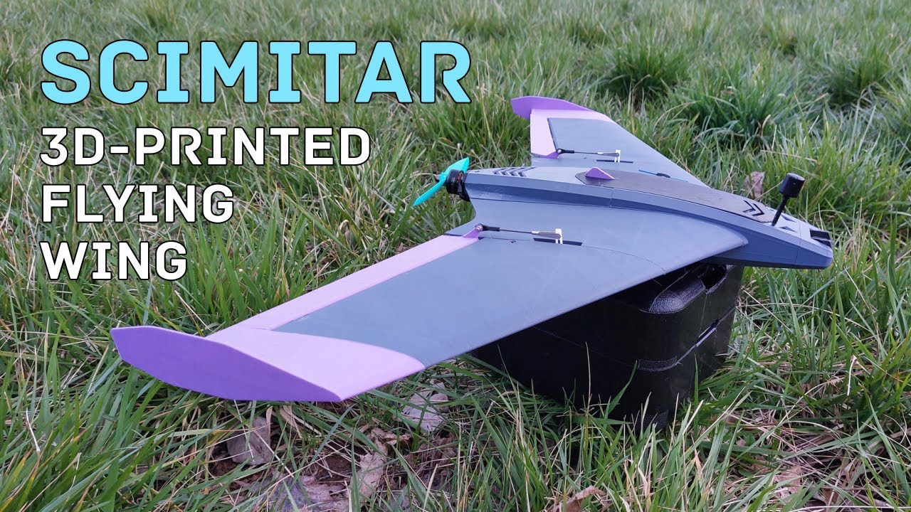 Scimitar: летающее крыло, напечатанное на 3D-принтере