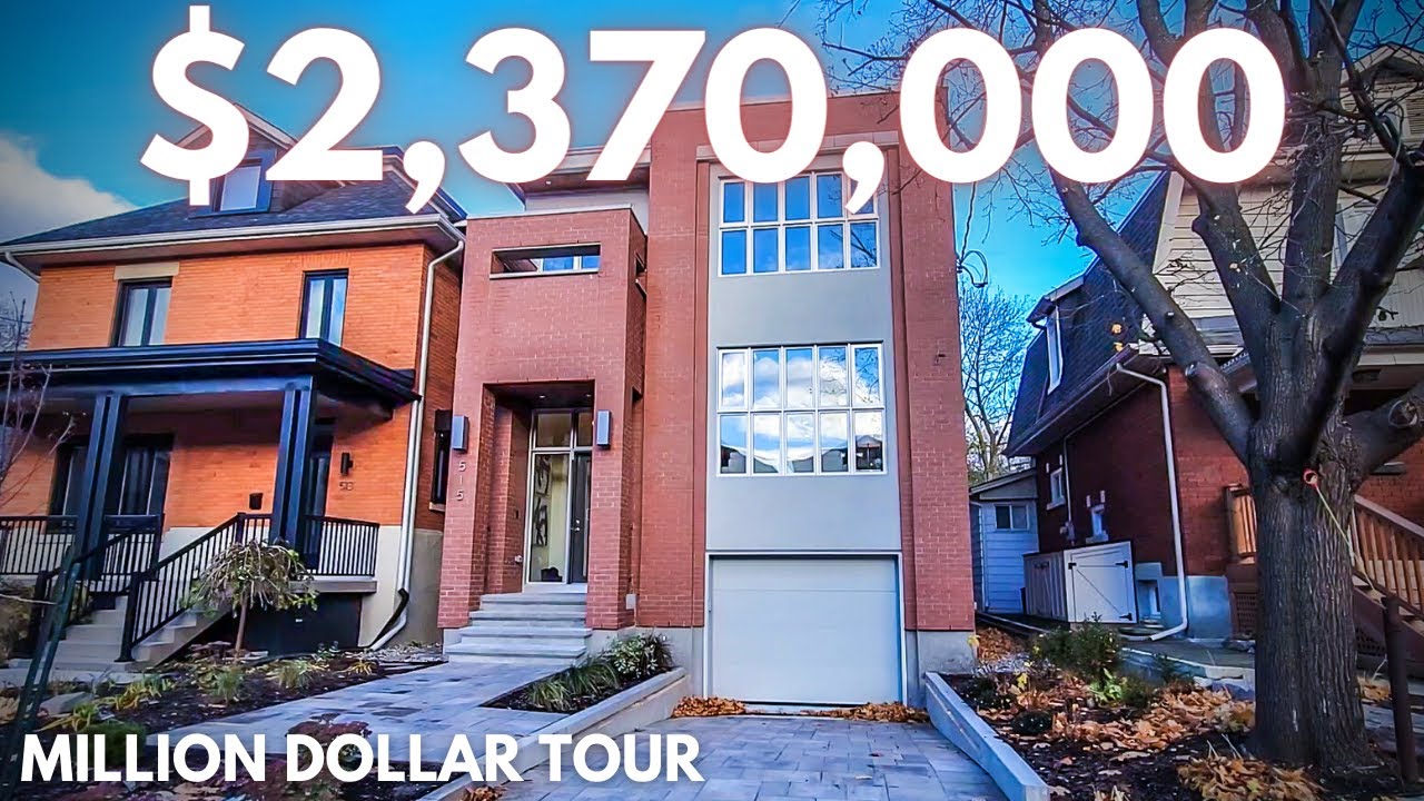 Tour a Luxurious $2,370,000 Modern Smart Home in Westboro, Ottawa. Ottawa Real Estate 2021