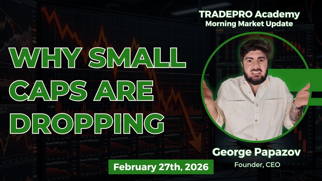 Small Caps Crashing -1.3% — What the Market Knows