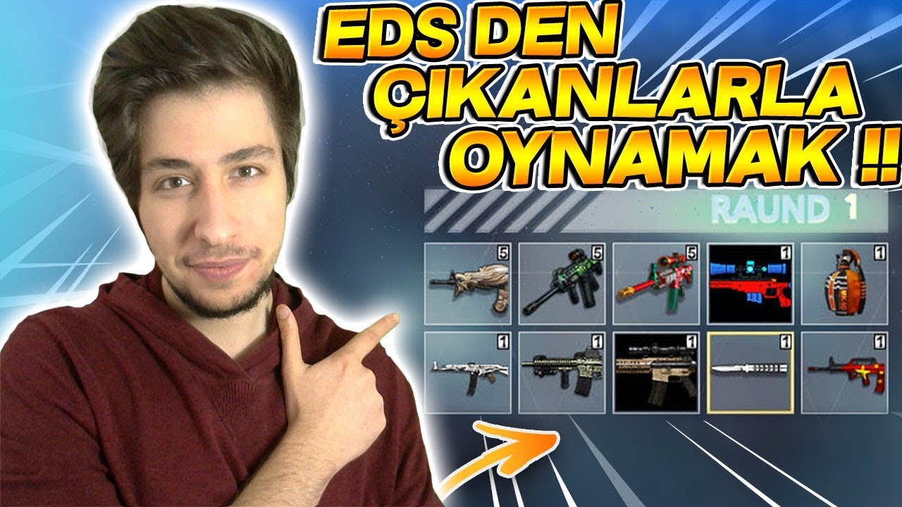 EDS'DEN NE ÇIKARSA ONUNLA OYNAMAK !! FARKLI SİLAHLAR - EDS CHALLENGE WOLFTEAM