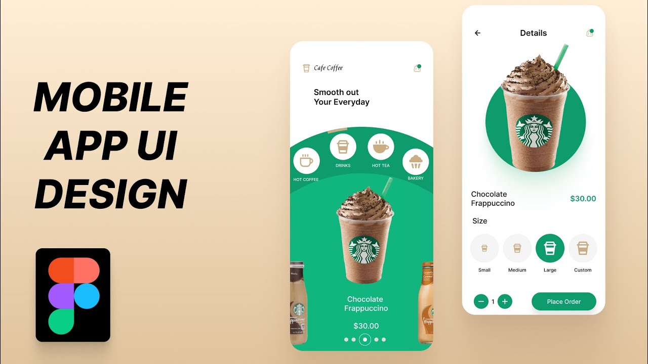 Designing Starbucks UI/UX (App Design Tutorial)