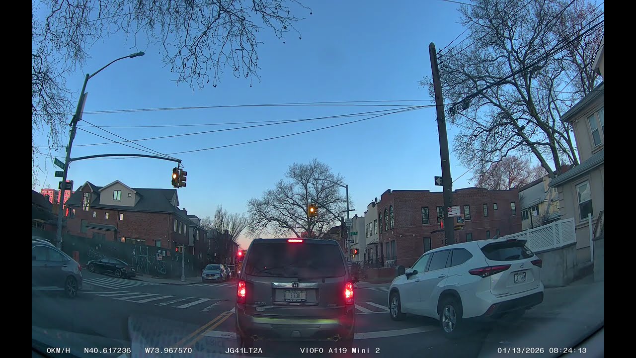 Impatient driver vs school bus