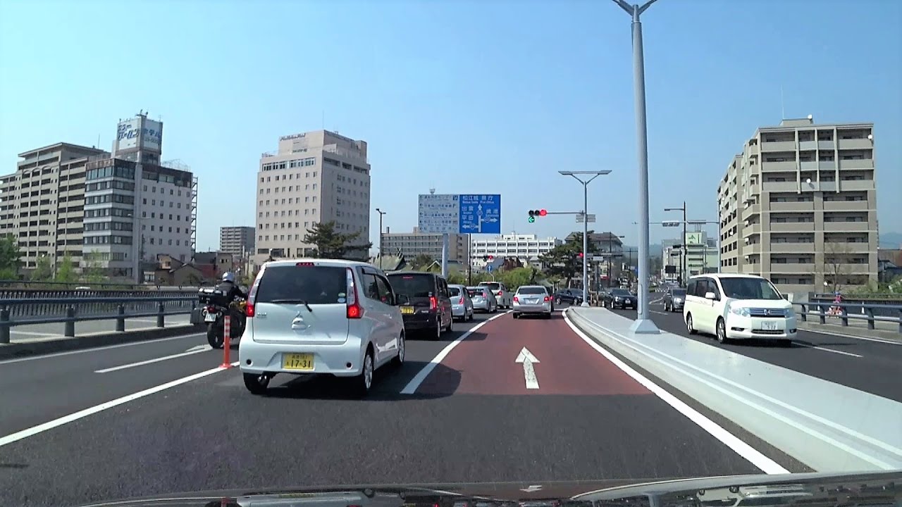 【松江市街】山陰ぐるぐるドライブ【宍道湖畔の城下町】