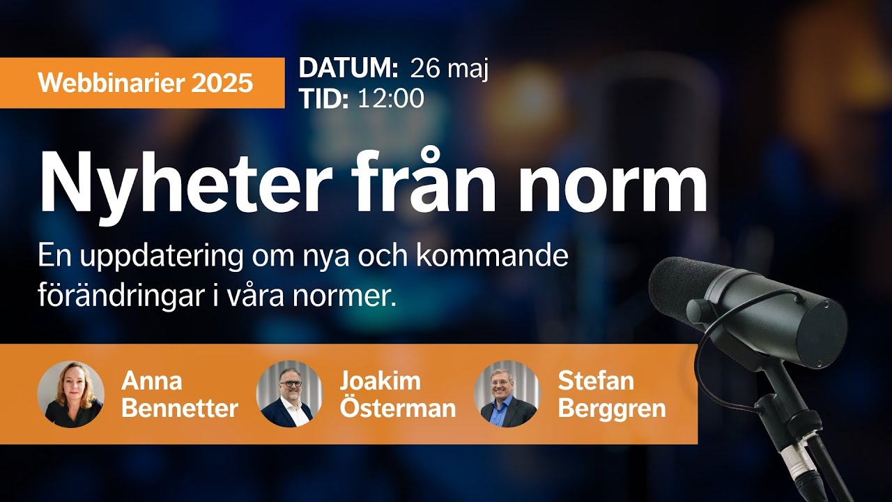 Nyheter från norm | SSF Stöldskyddsföreningen