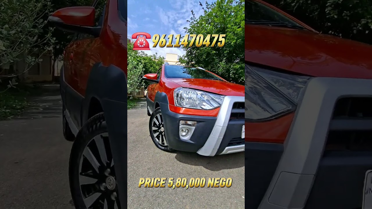 ETIOS CROSS DIESEL SINGLE OWNER 2015 MODEL FULL LOAN AVAILABLE