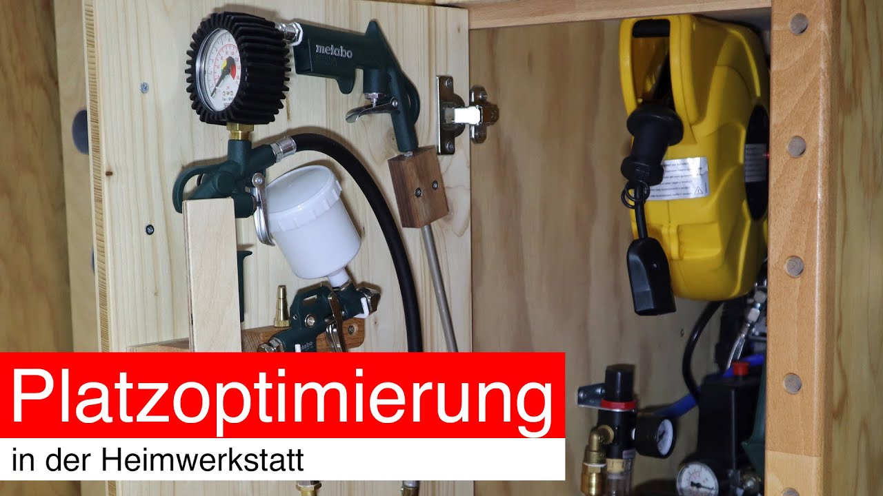 Platzoptimierung in der Heimwerkstatt