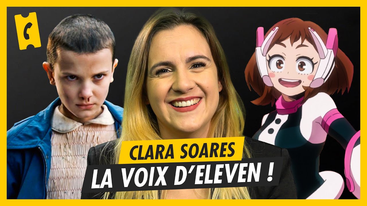 La voix d'Eleven (Stranger Things) et d'Ochaco, c'est elle ! - Clara Soares