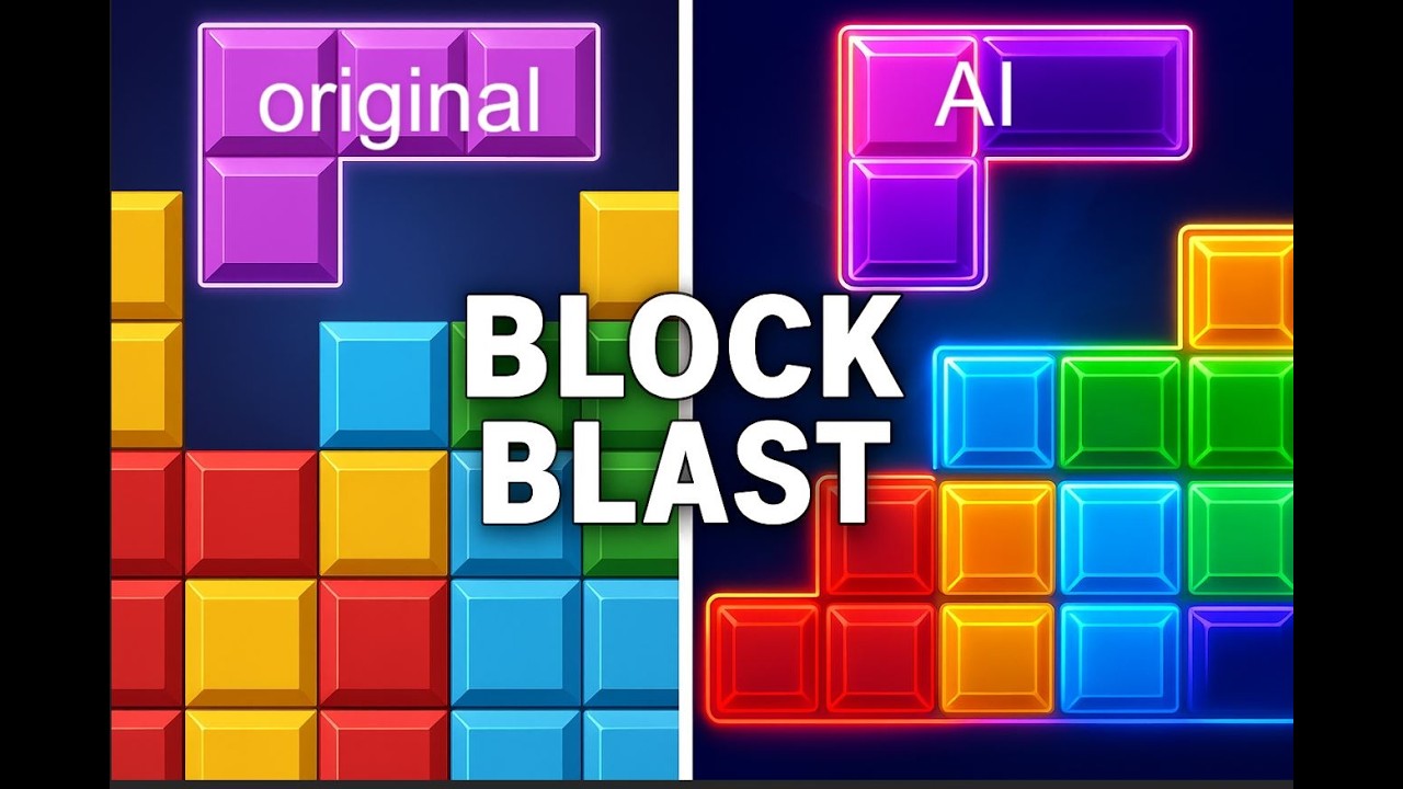 Нейронка написала копію BLOCK BLAST це реально круто