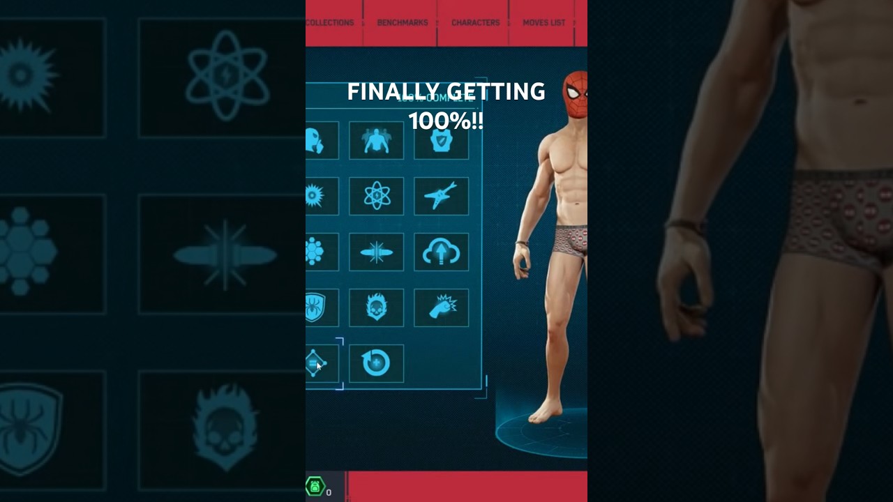 FINALLY GETTING 100% ON MARVEL&rsquo;S SPIDER-MAN #spiderman #peterparker #completion #achievement