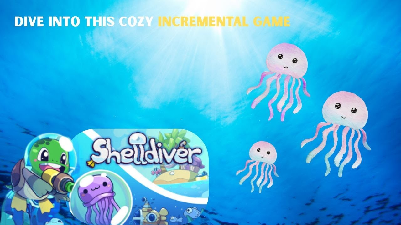 Starting A Business Selling Jellyfish As A Turtle- Shelldiver -Huge Skill Tree & Super Cozy