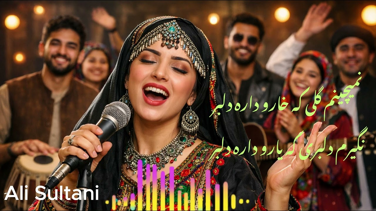 نمیچینم گلی که خارو داره دلبر| نگیرم دلبری که یارو داره دلبر| Afghani & Tajiki Music AI Cover