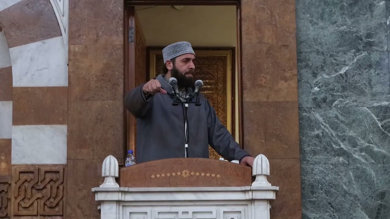 الالتجاء إلى الله في هذه الأيام العصيبة || د. أبو النصر عطار #خطبة_الجمعة