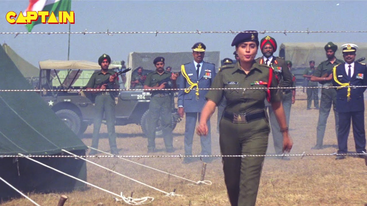 कैप्टन भवानी || Captain Bhawani | Vijayashanti & Avinash - HD Hindi Dubbed Movie
