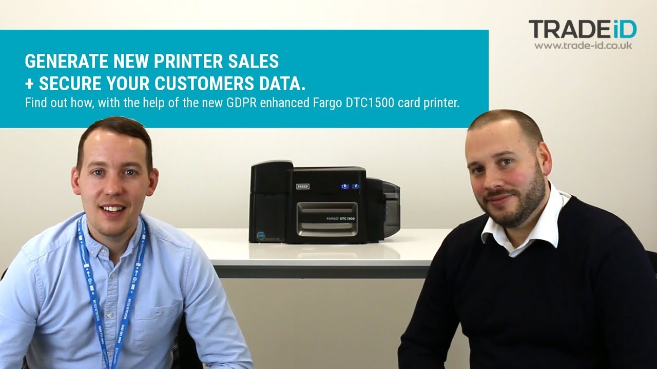 Find out how the new Fargo DTC1500 can help you increase card printer sales!