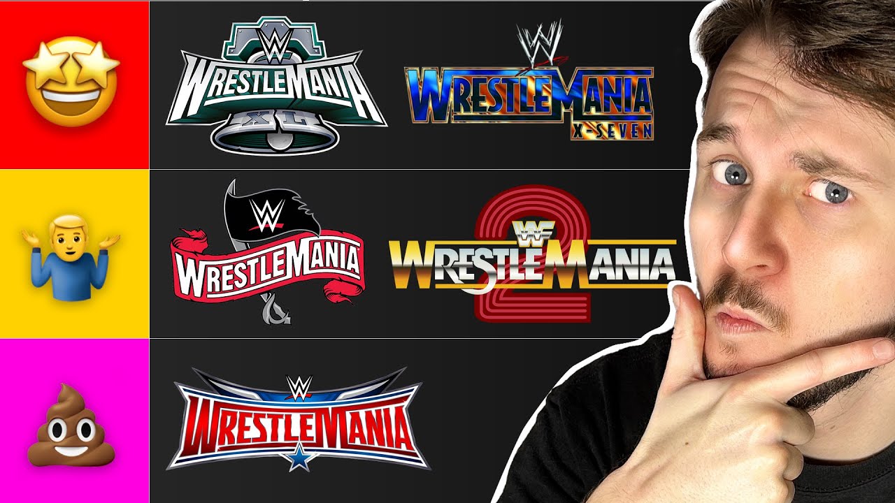 Tier Ranking EVERY WrestleMania EVER