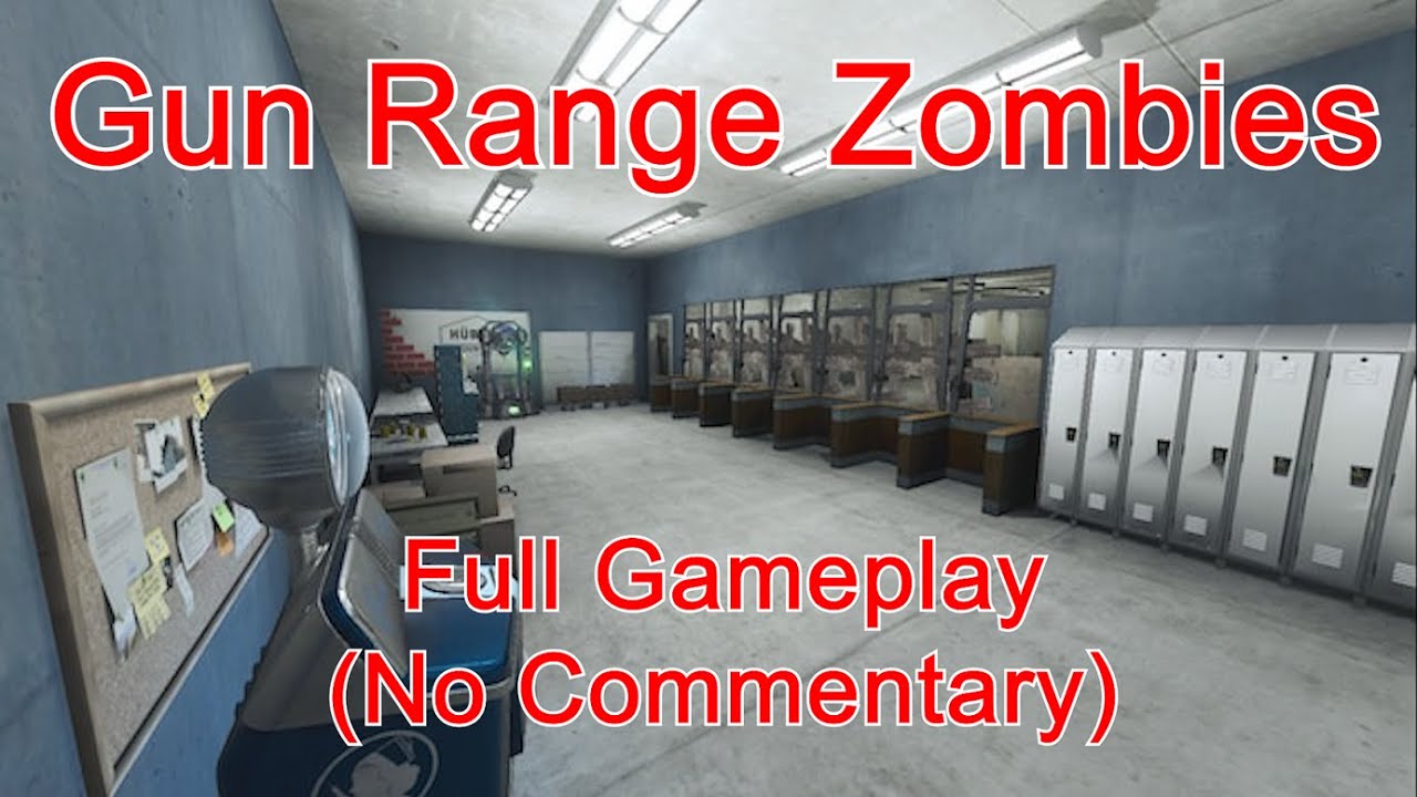 Black Ops 3: Custom Zombies Gameplay | Gun Range Zombies