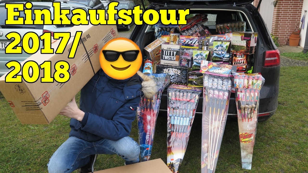 XXL Silvester Feuerwerk-Einkaufstour 2017/2018!