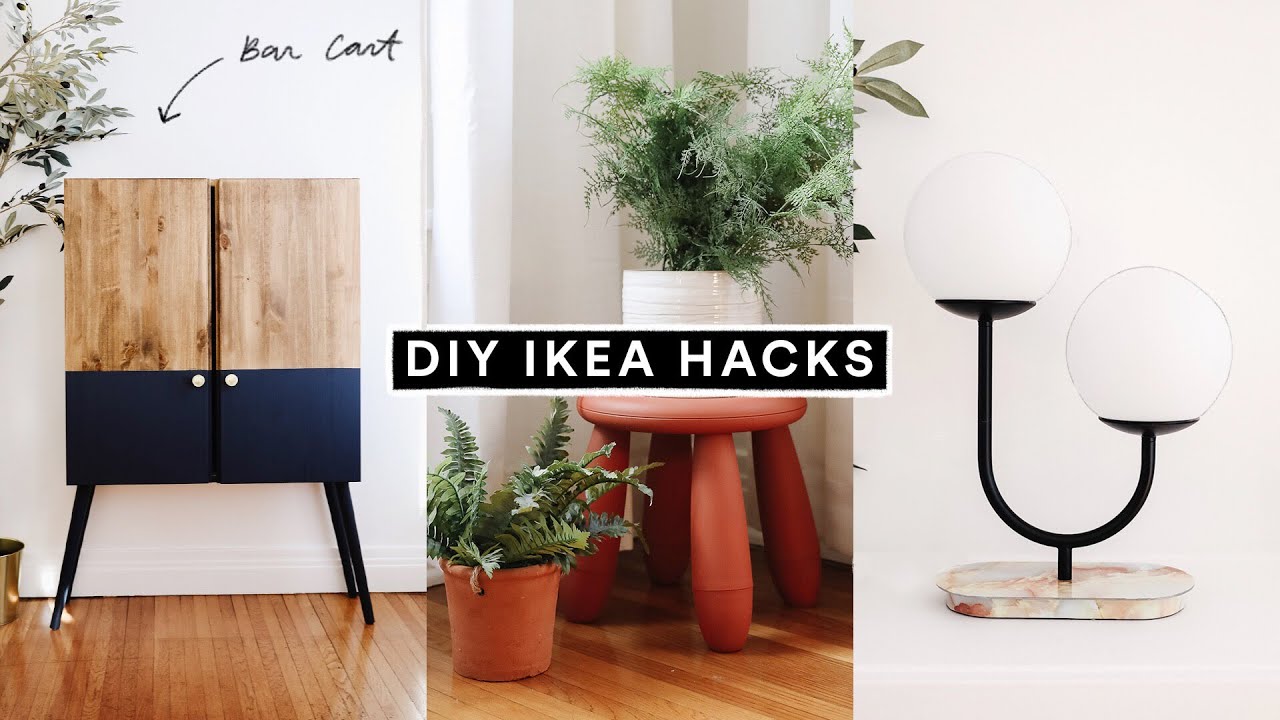 DIY IKEA HACKS - Affordable DIY Room Decor + Furniture Hacks for 2020