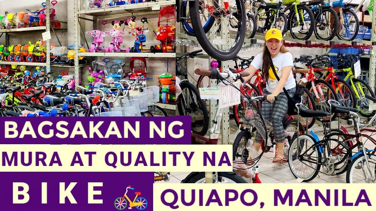Magkano ang Bike sa Quiapo Manila| Mura Na at High Quality Pa!