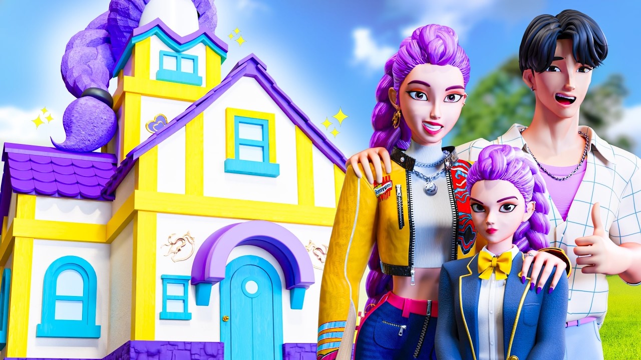 ¡RUMI compró su primera CASA! KPop Demon Hunters Animación