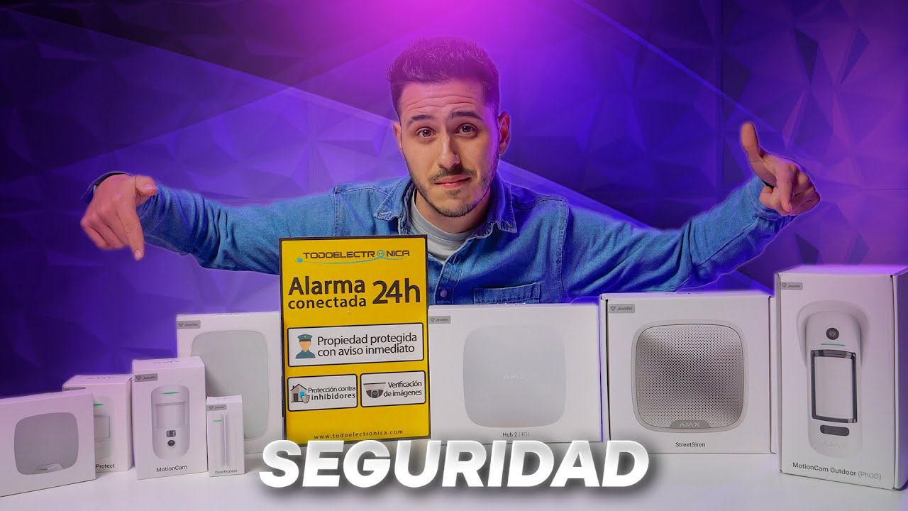 Con ESTO evito que ENTREN LOS LADRONES EN CASA (Alarma Ajax Instalación)