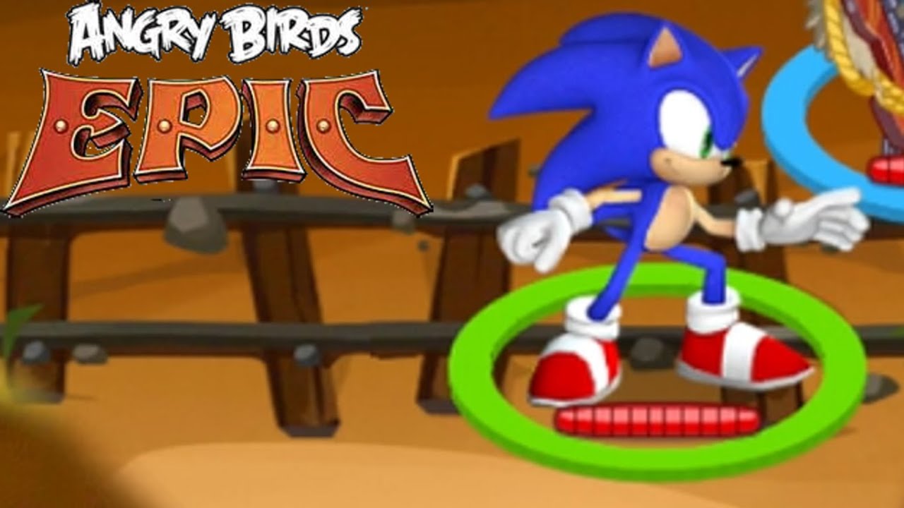 Angry Birds Epic | Playing As Sonic