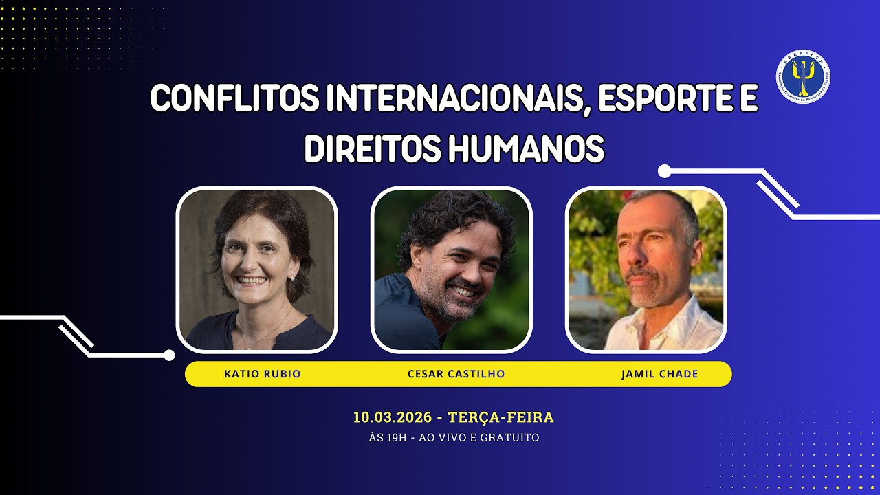 Live: Conflitos internacionais, Esporte e Direitos Humanos