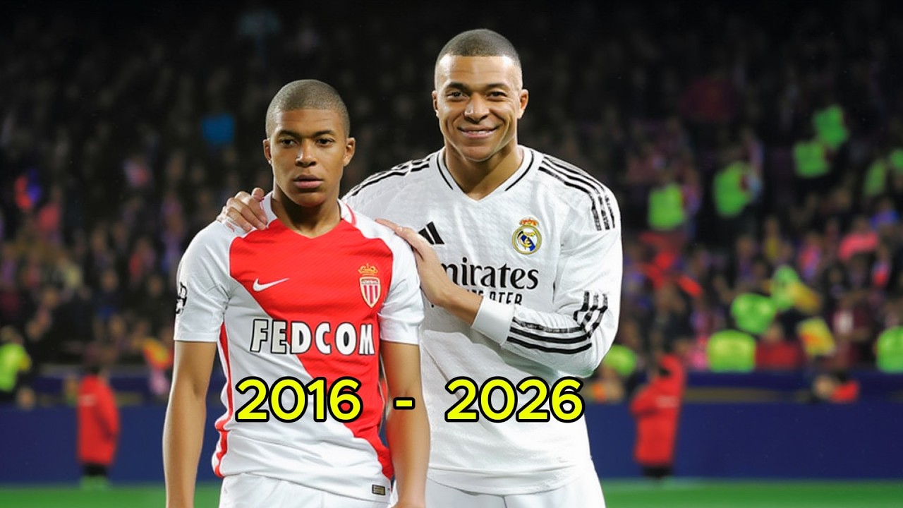 Kylian Mbappé: EVERY Trophy 2016-2025 🏆From Monaco to Real Madrid & Golden Boot!
