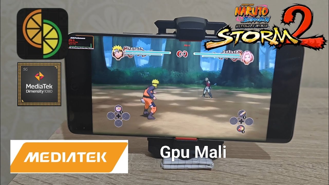 Emulator Citron v0.12.25|NARUTO SHIPPUDEN: Ultimate Ninja STORM 2|Mediatek Dimensity 1080